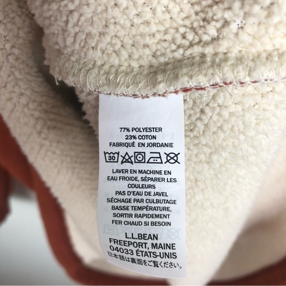 LL Bean Katahdin Iron Works Waffle Fleece Lined Shirt XXL - Picture 6 of 9